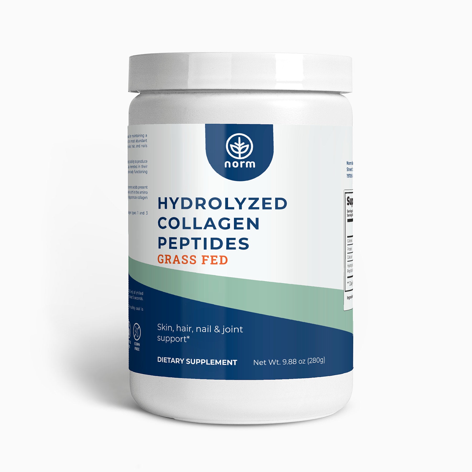 norm Grass-Fed Hydrolyzed Collagen Peptides