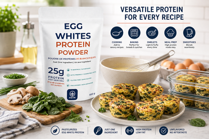 Egg White Protein Powder 500g/17.6 OZ