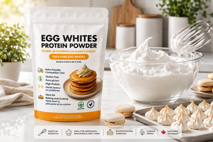 Norm Egg Whites Protein Powder for Baking & Cooking, 7.05 OZ/ 200 gram